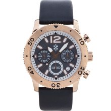 IZOD Journey Rose Gold Tone Sports Chronograph Wrist Watch