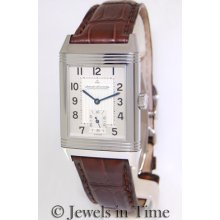 Jaeger Lecoultre Reverso Grande Taille Steel Manual Mens Watch Jlc 270.8.62