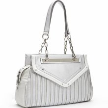 Jennifer Lopez Bal Harbor Striped Satchel