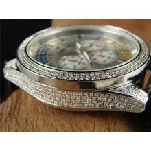 Jojo/just Bling/ Joe Rodeo White Diamond Watch 4.00 Ct