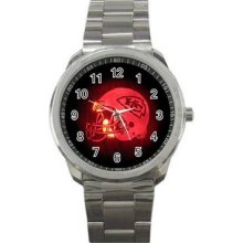 Kansas City Chiefs Sport Metal Watch 10