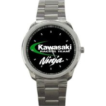 Kawasaki Ninja Racing Team Sport Metal Watches New!