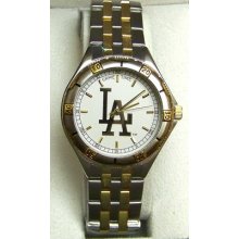 La Los Angeles Dodgers Watch Mens Game Time General Managers Gold Logo