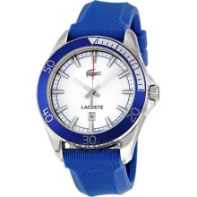 Lacoste Sport Navigator White Dial Blue Mens Watch 2010551 ...