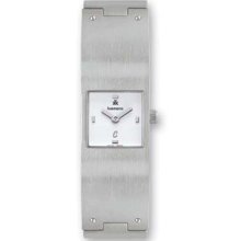 Ladies Kremena Palladium-plated White Dial Swiss Quartz Watch