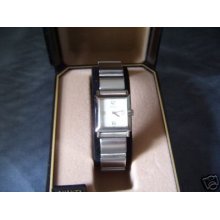 Ladies Seiko Brushed Stainless Steel W/whface Watch