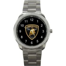 Lamborghini Sport Metal Watch Mw63 - Metal - Gray