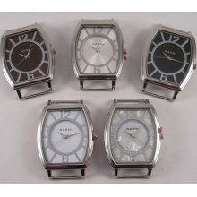 Large Portrait.. Large Rectangle Ribbon Watch Face, Interchangeable, Solid Bar