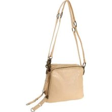 Latico Glitter Cream One Size 2523 Beulah Square Triple-Compartment Convertible Shoulder Bag,Glitter Cream,One Size