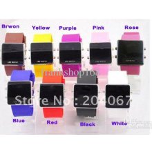 Led Watch Wrist Quartz Watch With Calendar Jelly Watch Colors To Cho