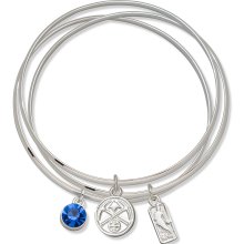 Logo Art Denver Nuggets Triple Bangle Bracelet