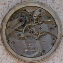 Longines Xfine Pocket Watch Movement 40 Mm. In Diameter 4 Mm. In Thickness