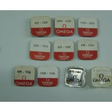 Lot Of 10 Omega Part Cal:625,640,662,670,1100,1070