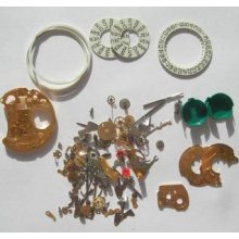 Lot Of Watch Movement Parts For Esa Caliber 9183