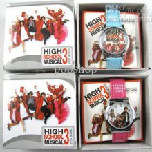 Lots 10 Pcs New High School Musical 3 Wristwatches Watch Boxes