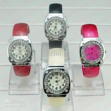 Luxury Women Watches Stylish Jewelled Dimond Stainless Analog No.17