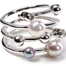 Majorica Endless Man-Made Pearl Ring