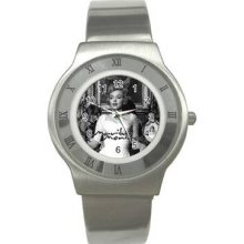 Marilyn Monroe Vol 2 Unisex Ultra Slim Stainless Steel Watch 08