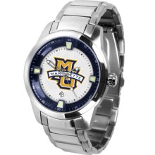 Marquette University Logo- Mens Titan Steel Watch