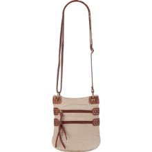 Maurices Canvas Crossbody Bag Linen