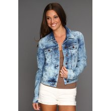 Mavi Jeans Samantha Denim Jacket in Bleached Random Women's Coat