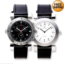 Men MountRoyal Leather Wrist Watch (Each)