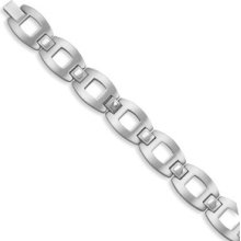 Mens Bracelet Titanium Open Link 8-inch Length 15mm Width