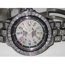 Mens Breitling Superocean Diamonds Everywhere Display Model