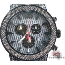 Mens Diamond Joe Rodeo Broadway Watch Jrbr6 Round Cut H Color Si1 5.00ct