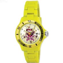 Mens Ed Hardy VIP Yellow Watch