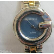 Men's Geneva Watch- Stainless Steel Bezel - For Gucci Fans