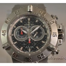 Mens Invicta 4573 Subaqua Noma Iii Chronograph Carbon Fiber Swiss Watch $1995