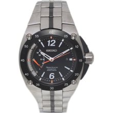 Men's Kinetic Direct Drive Two tone w/ Black Dial ...