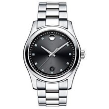 Men's Movado Sportivo Diamond Accent Watch with Black Dial (Model: