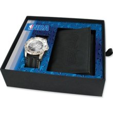 Mens Nba San Antonio Spurs Watch & Wallet Set Gc3231