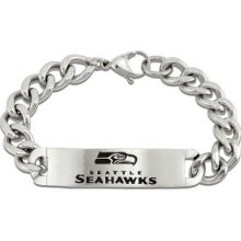 Men's NFL Seattle Seahawks Bracelet in Stainless Steel