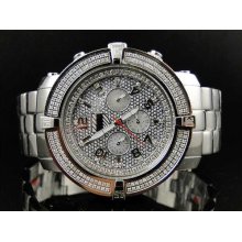 Mens Pwc Joe Rodeo Jojo Jojino Aqua Master 5th Avenue White Diamond Watch 5av107