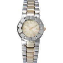 Merona Two Tone Glitz Watch - Multicolor