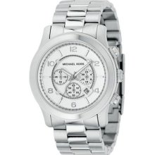 Michael Kors Mk8086 Men's Metal Oversized Chronograph Watch