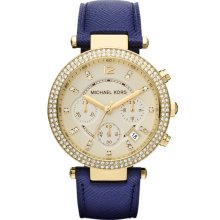 Michael Kors Women's Parker Chronograph Glitz Watch