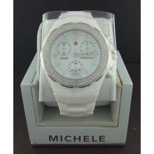 Michele Tahitian Large Ceramic 39 Mm Quartz Chronograph Mww12b000001