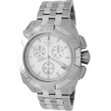 Military Type Bianci Watch With Chronograph 1869met-wht