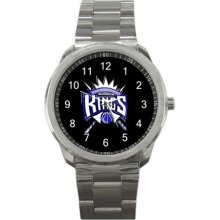 MLB Oakland Athletics Sport Metal Watch Mw460 - Stainless Steel - Gray