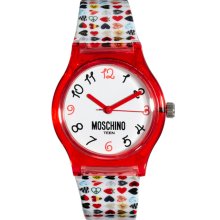 Moschino Cheap & Chic Be Fashion Pink Watch Pink/white