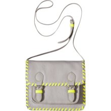 Mossimo Supply Co. Whipstitch Crossbody Bag - Gray