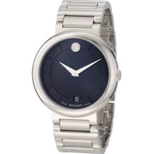 Movado 0606541 Men's Watch Concerto Black Dial Date Display