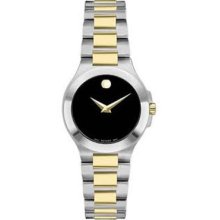 Movado Museum Ladies Two Tone Watch 0606182