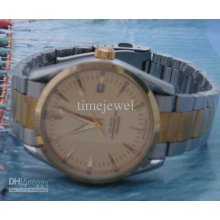 N8020 Mens Luxury Watches Date Golden Dial Stainless Mens Automatic