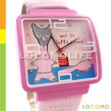 Naughty Pets Children Lady Fashion Analog Dial Watch