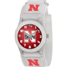 Nebraska Cornhuskers NCAA Rookie Kids Watch - White